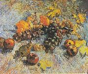 Vincent Van Gogh Still Life with Grapes, apples, lemons and pear painting